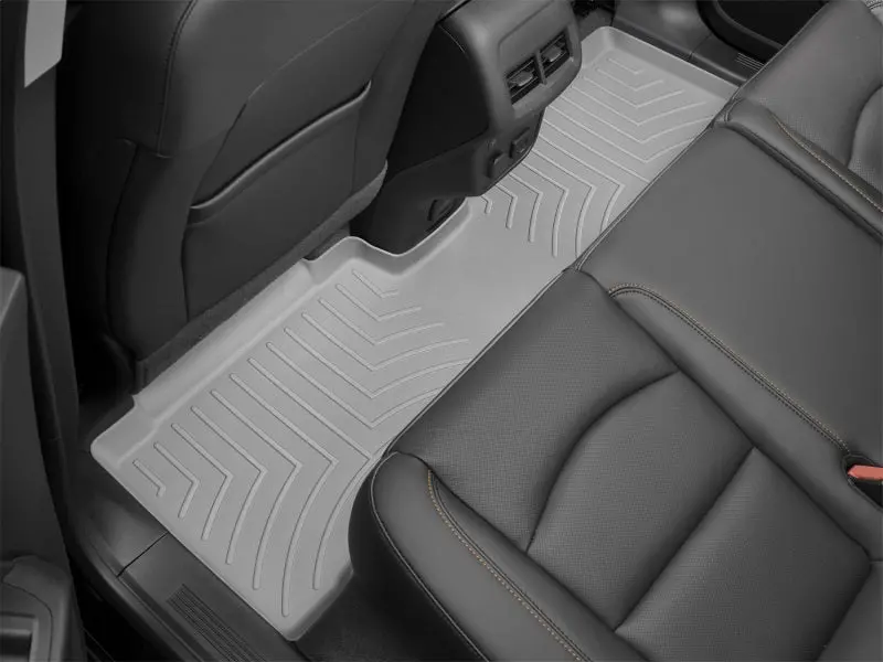 Weathertech Grey Rear Floorliner For 2020+ Hyundai Palisade (Second-Row Seating) 1