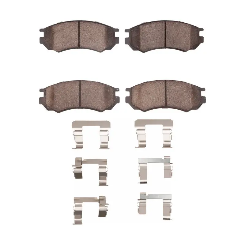 R1 Optimum Oe Front Brake Pad & Hardware Kit For 1991–2000 Nissan Nx 1
