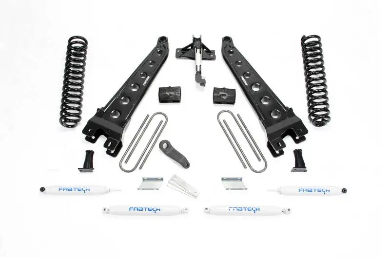 Fabtech 6-Inch Radial Arm Lift System For 2017–2021 Ford F-250/F-350 4Wd Diesel Trucks 1