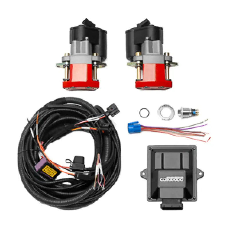Wilwood Electronic Parking Brake Retrofit Kit For Rear Axles – 1.25-Inch Rotor, Red Finish 1