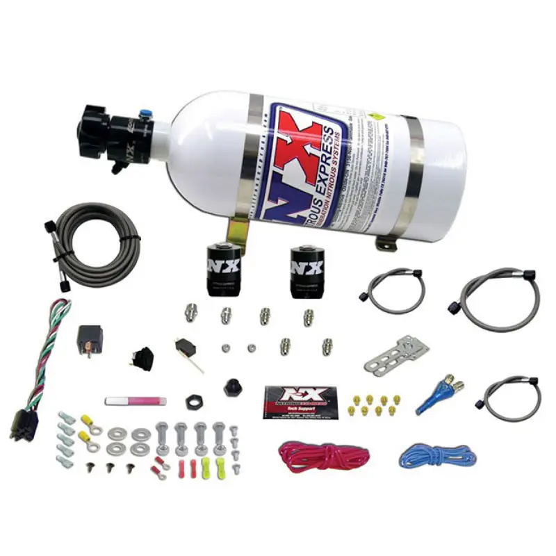 Nitrous Express Universal Nitrous Kit For Efi (All Single Nozzle Application) W/10Lb Bottle 1