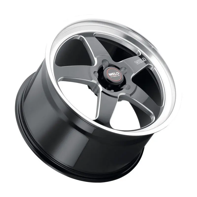 Weld S155 Ventura Drag Wheel – 18X5 Inches, 5X112 Bolt Pattern, -23Mm Offset, 2.1-Inch Backspace, Gloss Black, 78.1Mm Bore 1