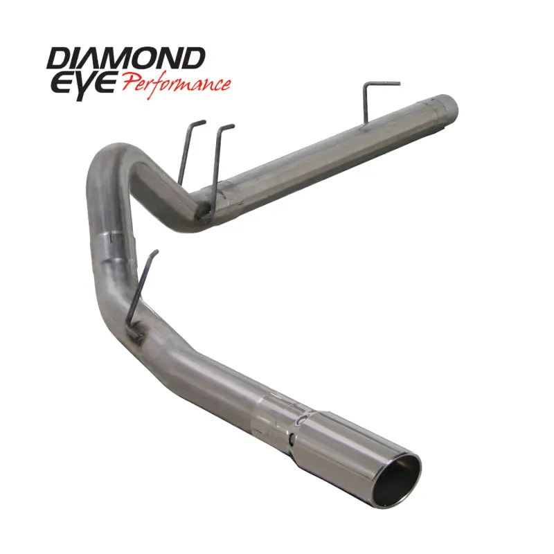 Diamond Eye 4-Inch Dpf-Back Exhaust Kit – Stainless Steel, Fits 2008–2009 Ford F-250/F-350 6.4L 2