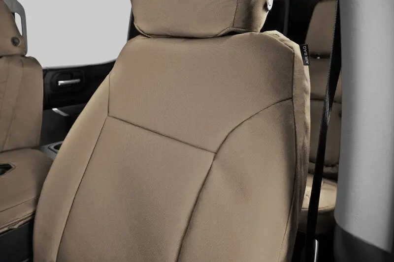 Covercraft 18-24 Toyota Camry Endura Precisionfit Custom Front Row Seat Covers - Tan/Tan 1