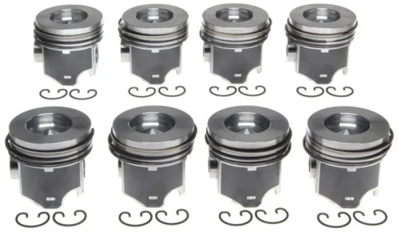 Mahle Oe 10-16 Gmc /11-16 Chevy 2500/3500 6.6L V8 Duramax 0.75Mm With Rings (Set Of 8) 1