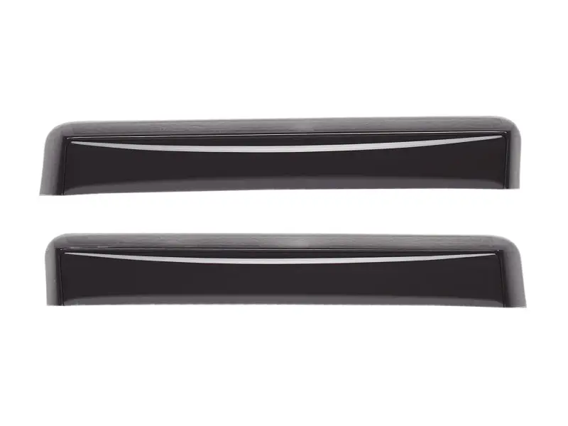 Weathertech Rear Side Window Deflectors For Ford Edge (2015–2024, Including St) – Dark Tint Finish 1