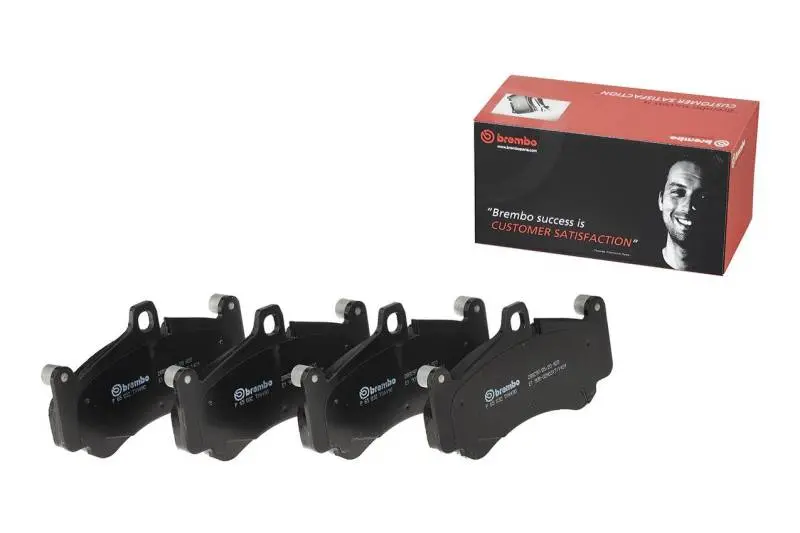 Brembo Front Ceramic Brake Pads For Audi A8 Quattro & S8 (2000–2003) – Oe-Equivalent Nao Premium Compound 1
