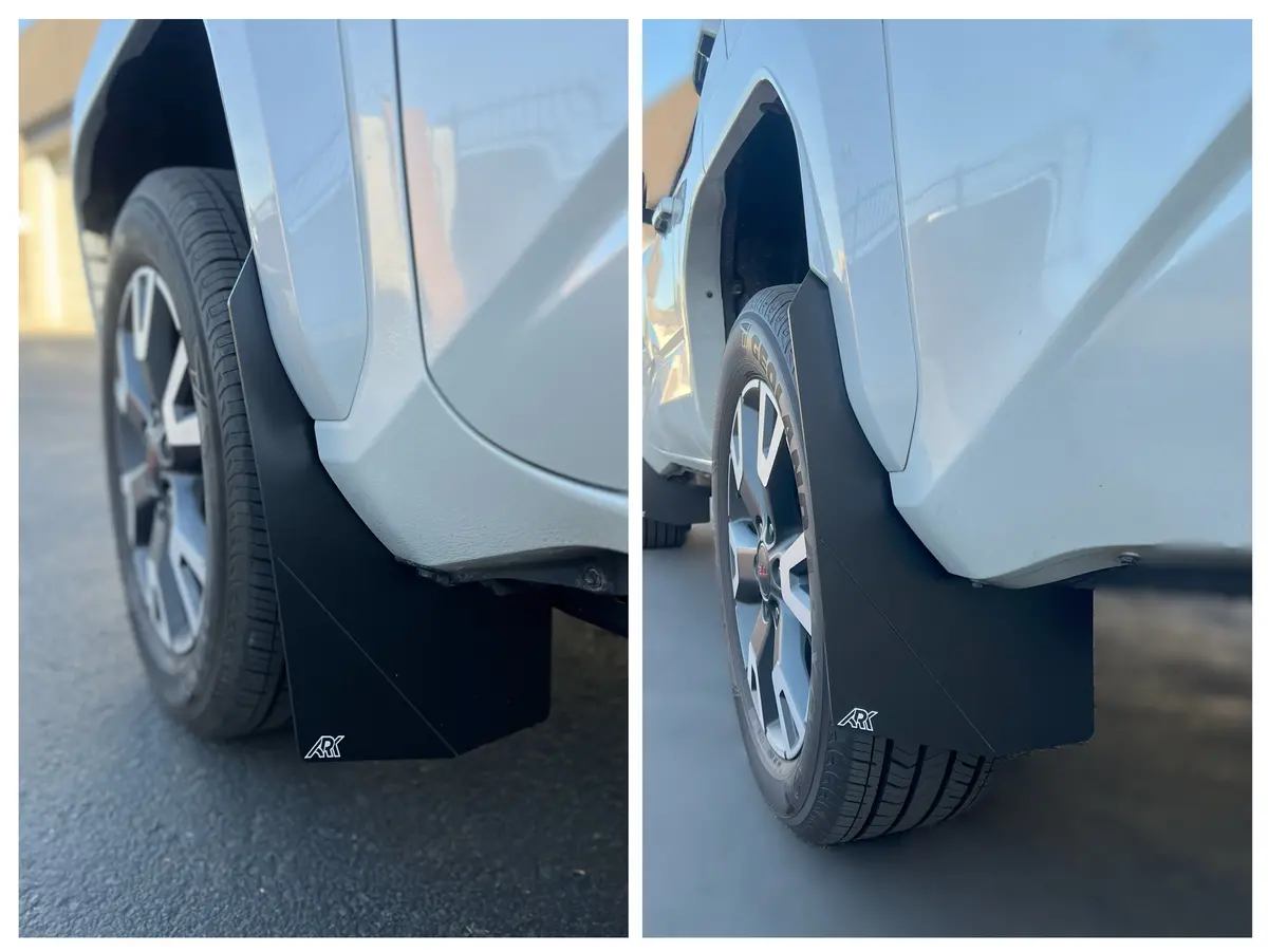 Ark Trixpoly Micros Flare-Style Splash Guards For 2020+ Toyota Highlander 1