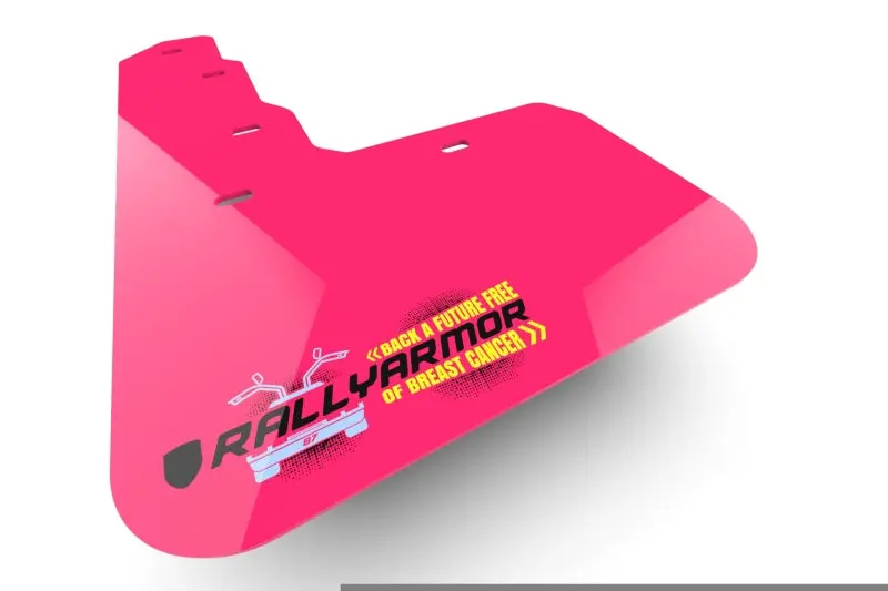Rally Armor 2024 Hyundai Elantra N Line Pink Mud Flap Bce Logo 2