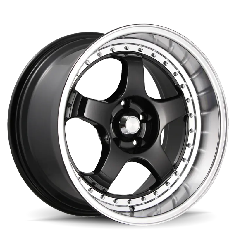 Konig Ssm 18X9 Inch Gloss Black Alloy Wheel With Machined Lip – 5X100 Bolt Pattern, 42Mm Offset 1