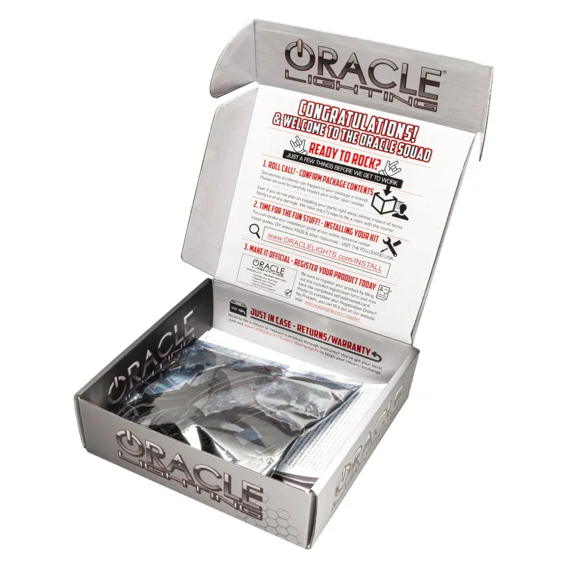 Oracle 6-Led Slim Strobe Light – White Illumination, Compact Design 1
