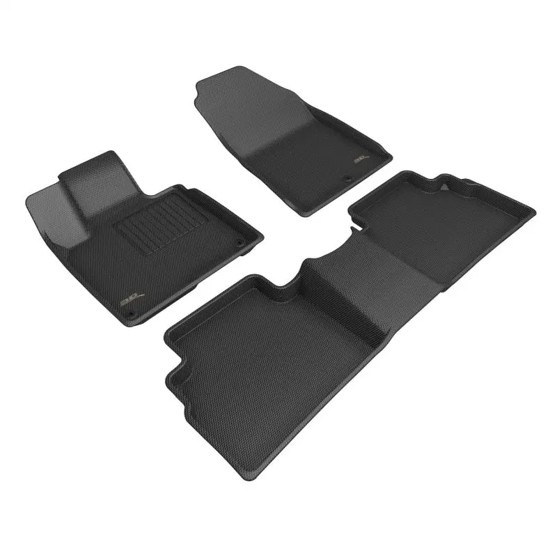3D Maxpider Custom Floor Liners For 2023–2024 Kia Sportage Awd (Gasoline Models) – Black R1/R2 Trim 1