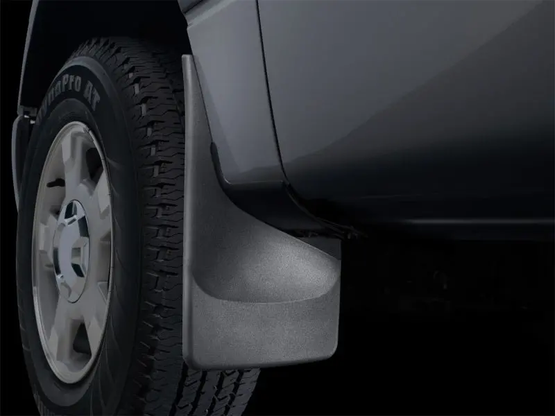 Weathertech No-Drill Mudflaps For 2000–2006 Chevrolet Tahoe – Black, Easy Installation 1