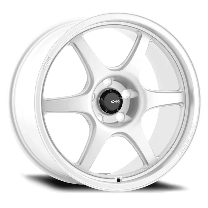 Konig Hexaform Gloss White Flow-Formed Alloy Wheel – 18X10.5 1