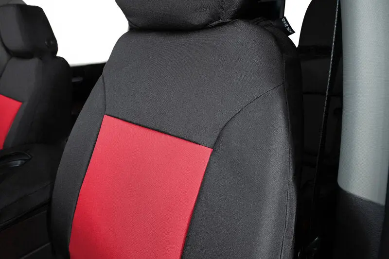 Covercraft Endura Precisionfit Second-Row Seat Covers For 2019–2024 Toyota Rav4 – Red/Black 2