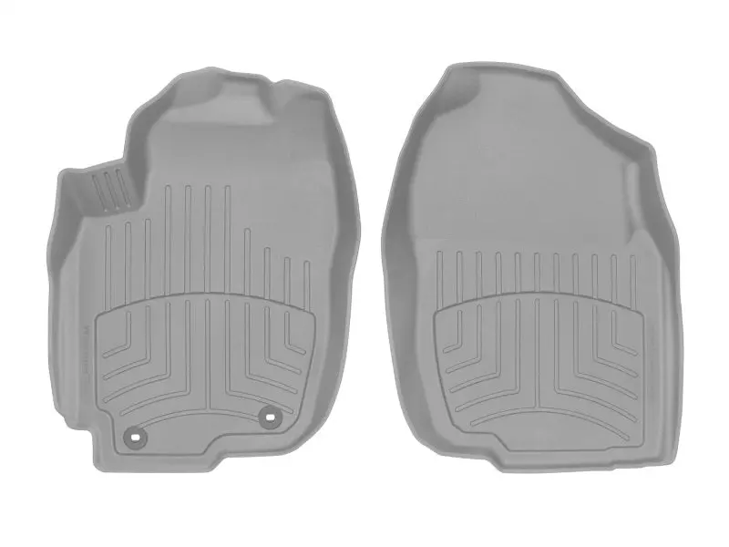 Weathertech Front Floorliners For 2013–2018 Toyota Rav4 – High-Performance Grey 1