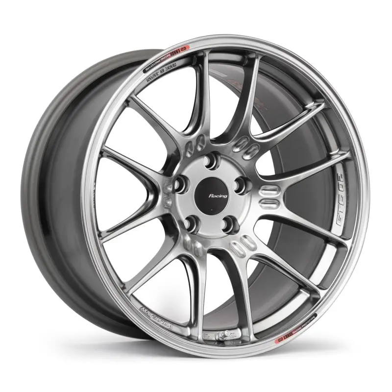 Enkei Gtc02 Hyper Silver Alloy Wheel – 19X10", 5X120 Bolt Pattern, 40Mm Offset, 72.5Mm Bore 1
