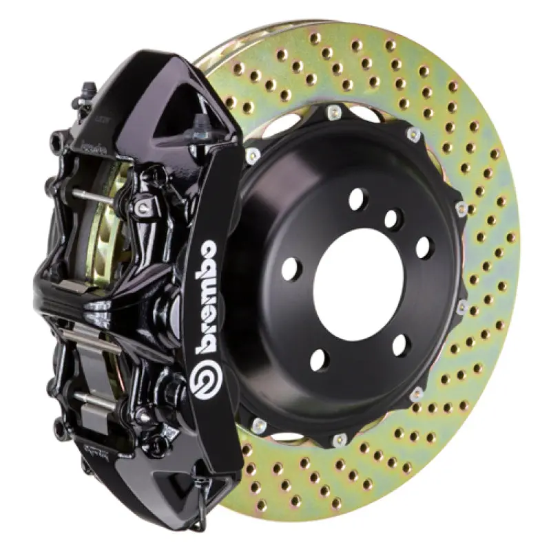 Brembo Gt Big Brake Kit For 2004–2005 Vw R32 – Front 6-Piston Calipers With 355X32Mm Drilled Rotors 1