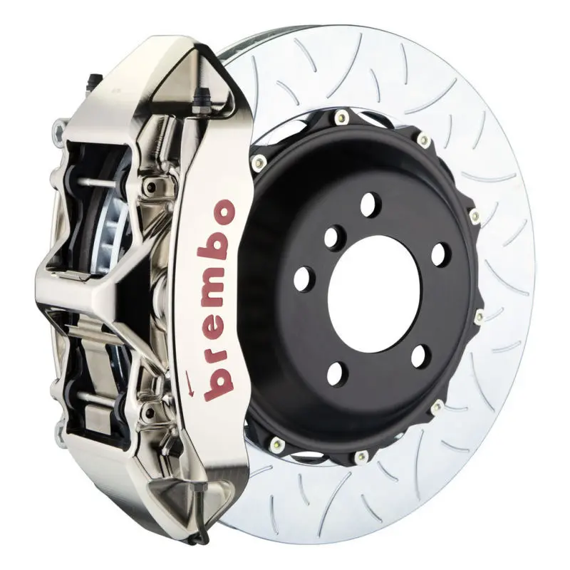 Brembo Gtr Big Brake Kit For 1999–2005 Bmw 330I (Non-Xdrive) – Front 6-Piston Billet Calipers, 355X32Mm Slotted Rotors 1
