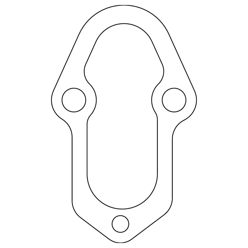 Cometic Fuel Pump Mounting Gasket For Chevrolet Lb1/Lb4/Lu2 Gen-1 90° V6 Engines (.020" Fiber Thickness) 1