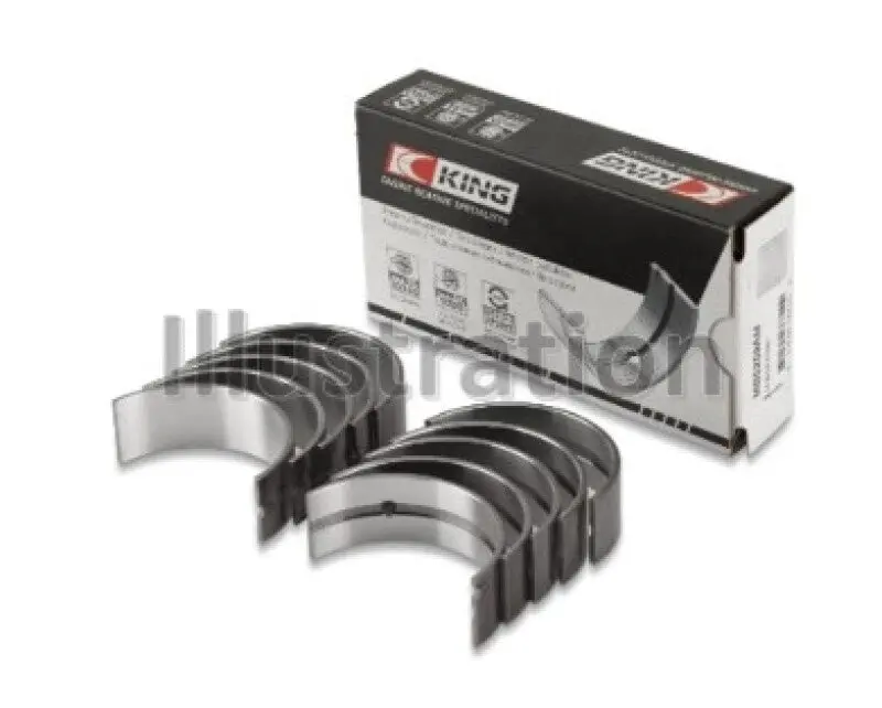 King Engine Bearings Main Bearing Set For Toyota 2A/3A/4A Engines – Oversize +0.75Mm 1