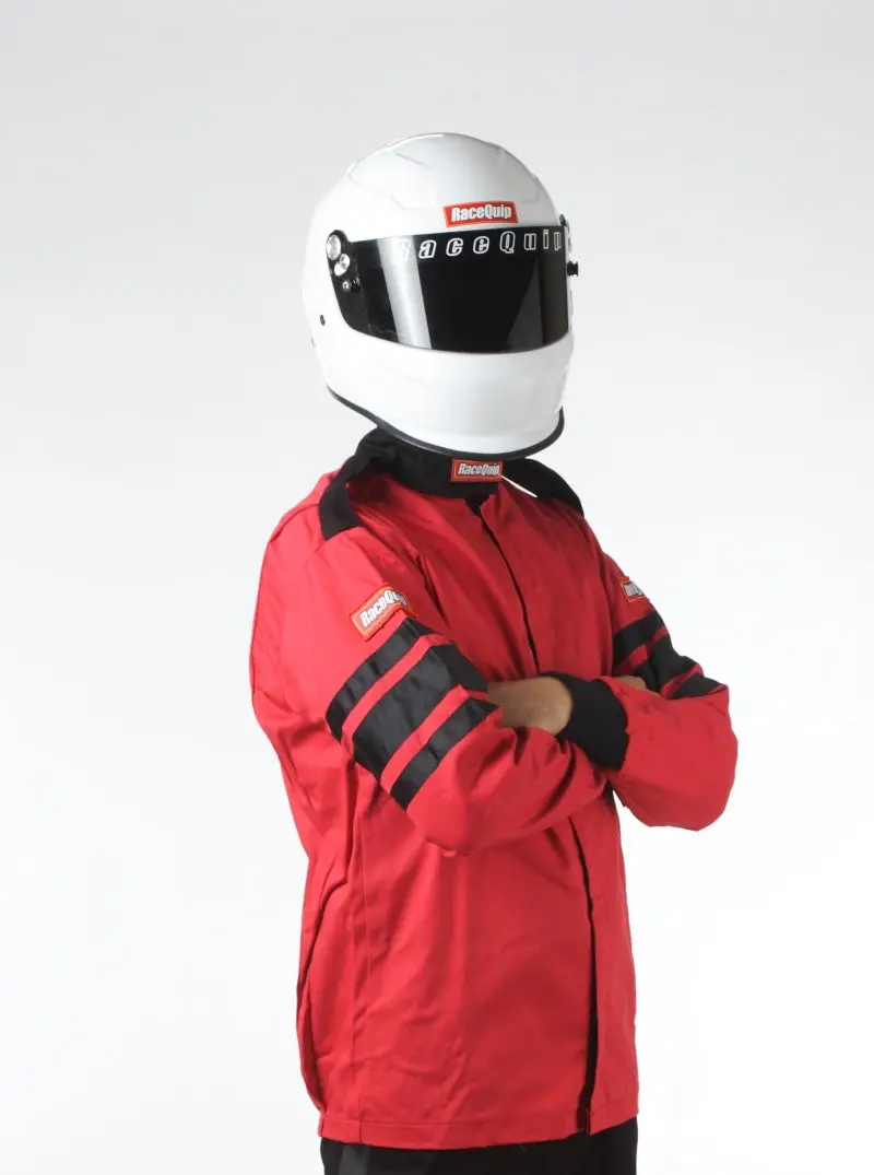 Racequip Sfi-1 Rated Fire-Racing Jacket – Red, Medium, Single-Layer Construction 1