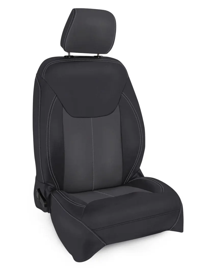 Prp Front Seat Covers For 2013–2018 Jeep Wrangler Jk – Black & Grey, Fits Both 2-Door And 4-Door Models (Pair) 1