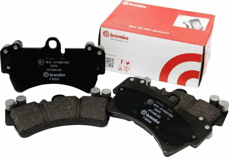Brembo 98-02 Honda Accord/06-11 Civic/10-14 Insight Front Premium Nao Ceramic Oe Equivalent Pad 1