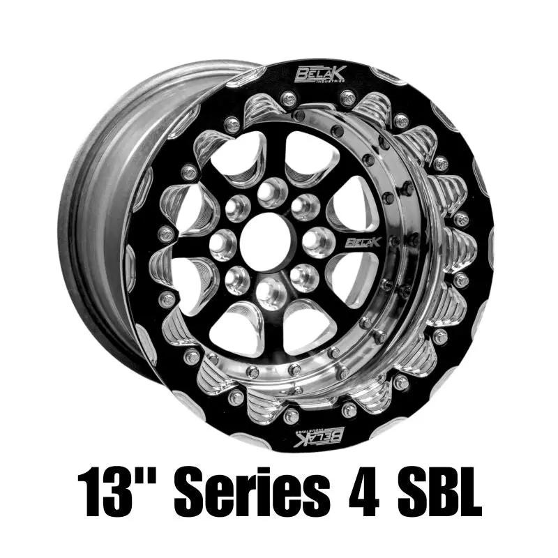 Belak 13X10 / 5In Bs / 5X114.3 Bp / High Pad / Series 4 Wheel - Non-Beadlock (Small Brake Kit Req) 1