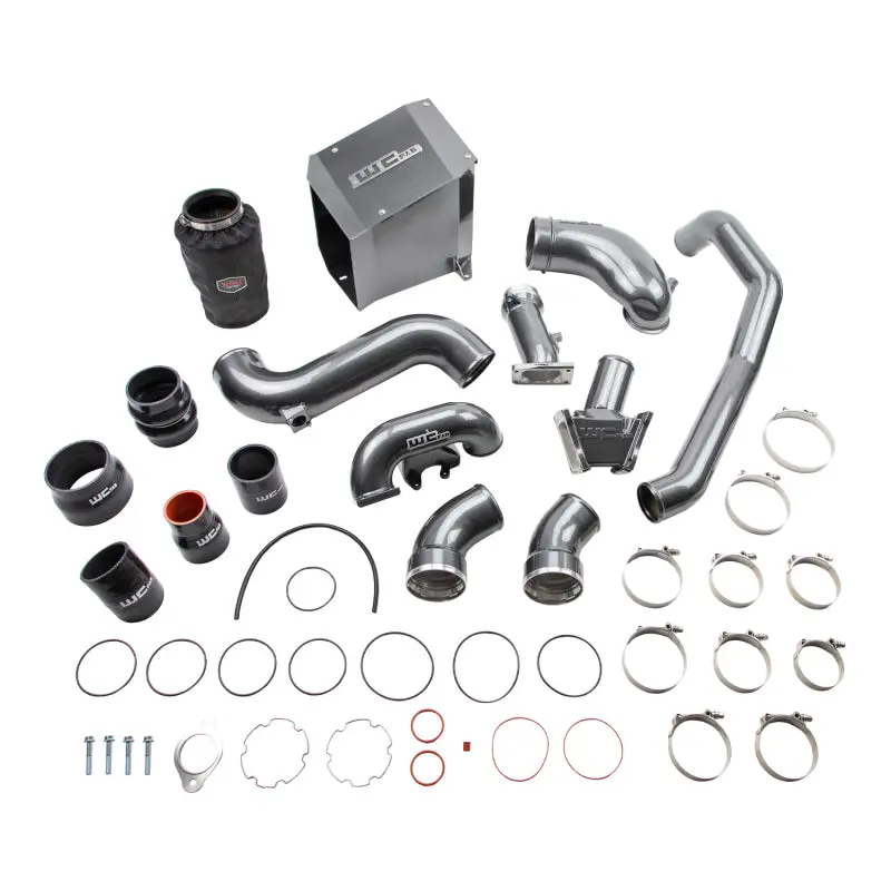 Wehrli 06-07 Chevrolet Duramax 6.6L Lbz Stage 2 High Flow Intake Bundle Kit - Gloss Black 2